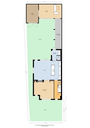 Floorplan - Vondelstraat 18, 3751 EV Bunschoten-Spakenburg